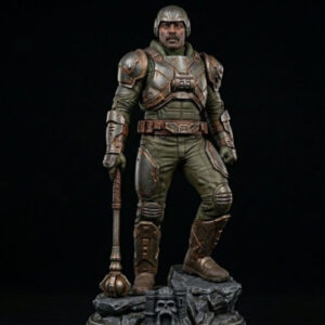 Man-At-Arms es uno de los personajes más importantes de Masters of the Universe. Su nombre real es Duncan y ocupa el título de “Maestro de Armas”, siendo el ingeniero, inventor y estratega militar principal del reino de Eternia, además de mentor de He-Man y padre adoptivo de Teela.